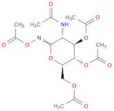 D-Gluconimidic acid, 2-(acetylamino)-N-(acetyloxy)-2-deoxy-, δ-lactone, 3,4,6-triacetate (9CI)