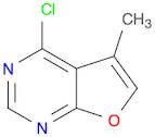 Furo[2,3-d]pyrimidine, 4-chloro-5-methyl-