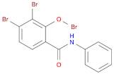 Benzamide, 2-hydroxy-N-phenyl-, tribromo deriv. (9CI)