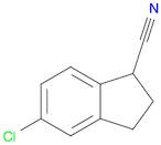 1H-Indene-1-carbonitrile, 5-chloro-2,3-dihydro-