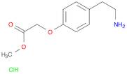 Acetic acid, 2-[4-(2-aminoethyl)phenoxy]-, methyl ester, hydrochloride (1:1)