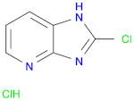 3H-Imidazo[4,5-b]pyridine, 2-chloro-, hydrochloride (1:1)