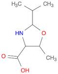 4-Oxazolidinecarboxylic acid, 2-isopropyl-5-methyl- (8CI)