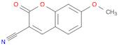 2H-1-Benzopyran-3-carbonitrile, 7-methoxy-2-oxo-