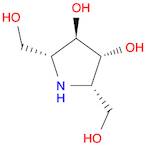 2,5-Pyrrolidinedimethanol, 3,4-dihydroxy-, (2S,3R,4R,5R)-