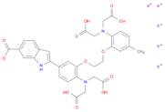 1H-Indole-6-carboxylic acid, 2-[4-[bis(carboxymethyl)amino]-3-[2-[2-[bis(carboxymethyl)amino]-5-me…