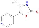 2(3H)-Oxazolone, 4-methyl-5-(4-pyridinyl)-