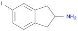 1H-Inden-2-amine, 2,3-dihydro-5-iodo-