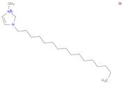 1H-Imidazolium, 3-hexadecyl-1-methyl-, bromide (1:1)