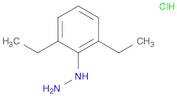 Hydrazine, (2,6-diethylphenyl)-, hydrochloride (1:1)