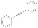 Pyridine, 3-(2-phenylethynyl)-