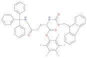 L-Glutamine, N2-[(9H-fluoren-9-ylmethoxy)carbonyl]-N-(triphenylmethyl)-, 2,3,4,5,6-pentafluoroph...