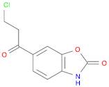 2(3H)-Benzoxazolone, 6-(3-chloro-1-oxopropyl)-