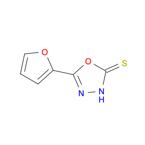 1,3,4-Oxadiazole-2(3H)-thione, 5-(2-furanyl)-