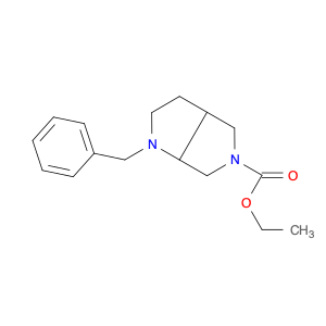 Pyrrolo[3,4-b]pyrrole-5(1H)-carboxylic acid, hexahydro-1-(phenylmethyl)-, ethyl ester