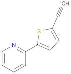 Pyridine, 2-(5-ethynyl-2-thienyl)-