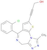 2-Propyn-1-ol, 3-[4-(2-chlorophenyl)-9-methyl-6H-thieno[3,2-f][1,2,4]triazolo[4,3-a][1,4]diazepin-…