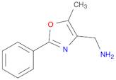 4-Oxazolemethanamine, 5-methyl-2-phenyl-