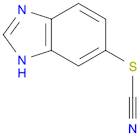 Thiocyanic acid, 1H-benzimidazol-6-yl ester