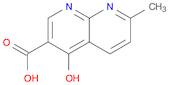 1,8-Naphthyridine-3-carboxylic acid, 4-hydroxy-7-methyl-