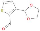 2-Thiophenecarboxaldehyde, 3-(1,3-dioxolan-2-yl)-