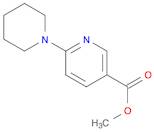 3-Pyridinecarboxylic acid, 6-(1-piperidinyl)-, methyl ester