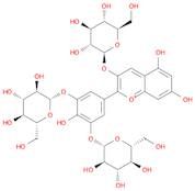 1-Benzopyrylium, 2-[3,5-bis(β-D-glucopyranosyloxy)-4-hydroxyphenyl]-3-(β-D-glucopyranosyloxy)-5,7-…