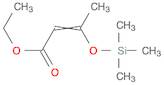 2-Butenoic acid, 3-[(trimethylsilyl)oxy]-, ethyl ester