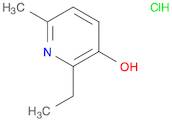 3-Pyridinol, 2-ethyl-6-methyl-, hydrochloride (1:1)