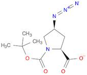 1,2-Pyrrolidinedicarboxylic acid, 4-azido-, 1-(1,1-dimethylethyl) ester, (2S,4S)-