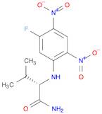 Butanamide, 2-[(5-fluoro-2,4-dinitrophenyl)amino]-3-methyl-, (2S)-