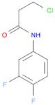 Propanamide, 3-chloro-N-(3,4-difluorophenyl)-