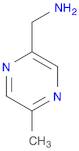 2-Pyrazinemethanamine, 5-methyl-