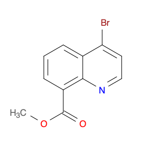 8-Quinolinecarboxylic acid, 4-bromo-, methyl ester