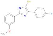 1H-Imidazole-5-thiol, 4-(4-fluorophenyl)-2-(3-methoxyphenyl)-