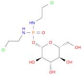 β-D-Glucopyranose, 1-[N,N'-bis(2-chloroethyl)phosphorodiamidate]