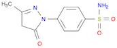 Benzenesulfonamide, 4-(4,5-dihydro-3-methyl-5-oxo-1H-pyrazol-1-yl)-