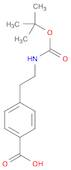 Benzoic acid, 4-[2-[[(1,1-dimethylethoxy)carbonyl]amino]ethyl]-