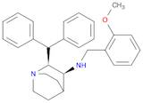 1-Azabicyclo[2.2.2]octan-3-amine, 2-(diphenylmethyl)-N-[(2-methoxyphenyl)methyl]-, (2S,3S)-