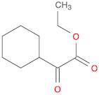 Cyclohexaneacetic acid, α-oxo-, ethyl ester