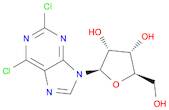 9H-Purine, 2,6-dichloro-9-β-D-ribofuranosyl-