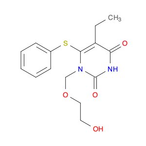 5-Ethyl-1-((2-hydroxyethoxy)methyl)-6-(phenylthio)pyrimidine-2,4(1H,3H)-dione