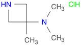 3-Azetidinamine, N,N,3-trimethyl-, hydrochloride (1:1)