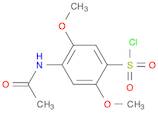 Benzenesulfonyl chloride, 4-(acetylamino)-2,5-dimethoxy-