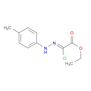 Acetic acid, chloro[(4-methylphenyl)hydrazono]-, ethyl ester, (Z)- (9CI)