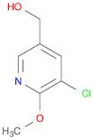 3-Pyridinemethanol, 5-chloro-6-methoxy-