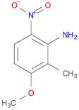 Benzenamine, 3-methoxy-2-methyl-6-nitro-