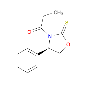 1-Propanone, 1-[(4R)-4-phenyl-2-thioxo-3-oxazolidinyl]-