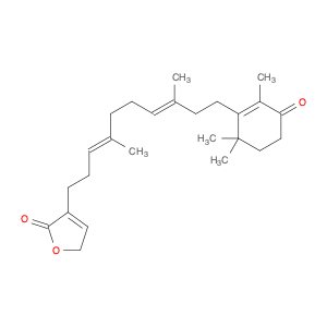 2(5H)-Furanone, 3-[(3E,7E)-4,8-dimethyl-10-(2,6,6-trimethyl-3-oxo-1-cyclohexen-1-yl)-3,7-decadien-…