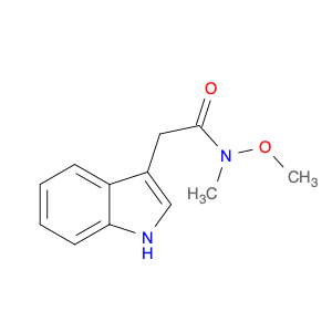 1H-Indole-3-acetamide, N-methoxy-N-methyl-